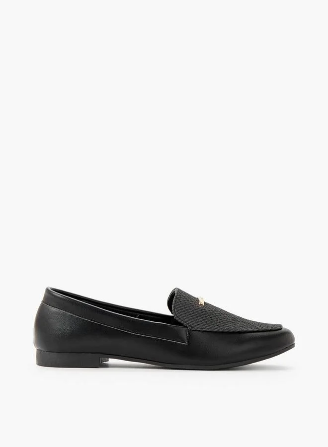 Women Textured Loafers